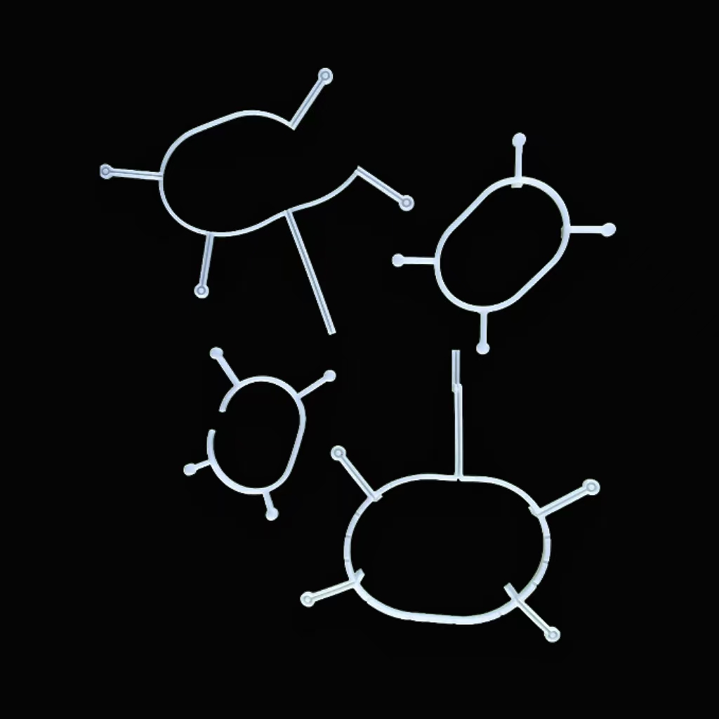 Silicone pad for finger-operated abdominal use