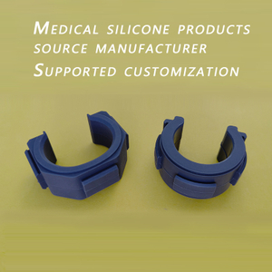 Silicone rubber medical equipment accessories, patting head, hanging bracket, gasket, medical grade silicone product source manufacturer