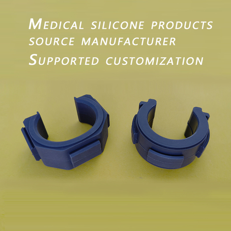 Silicone rubber medical equipment accessories, patting head, hanging bracket, gasket, medical grade silicone product source manufacturer