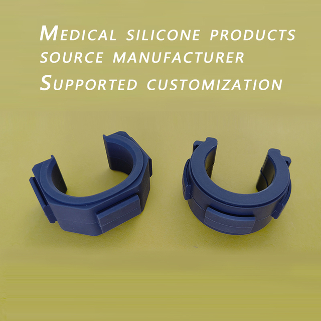Silicone rubber medical equipment accessories, patting head, hanging bracket, gasket, medical grade silicone product source manufacturer