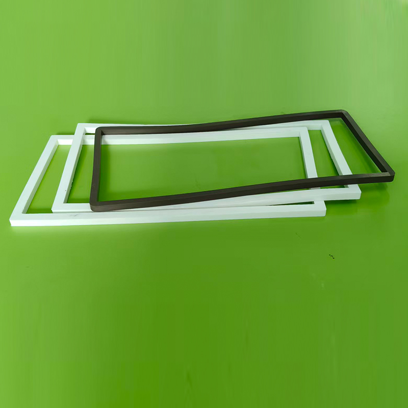 New energy flame retardant insulation pad shock absorber white gray silicone frame