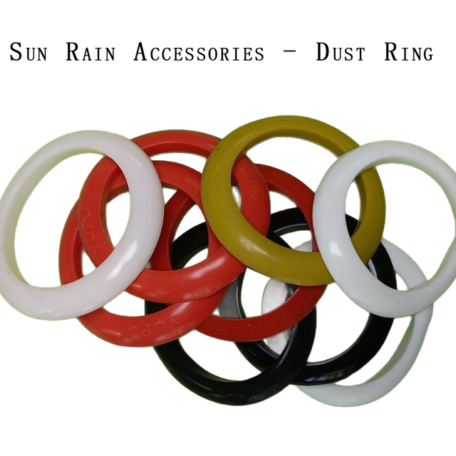 Solar sealing ring silicone 58 dust ring solar rain waterproof high temperature resistant 47 wholesale corrosion-resistant silicone rubber