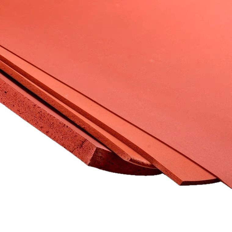 High temperature resistant silicone foam board