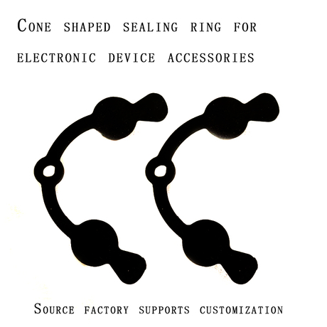 Electronic device accessories cone sealing ring source factory supports customization