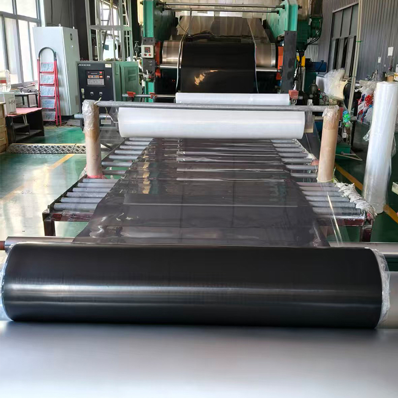 Electrically conductive silicone film