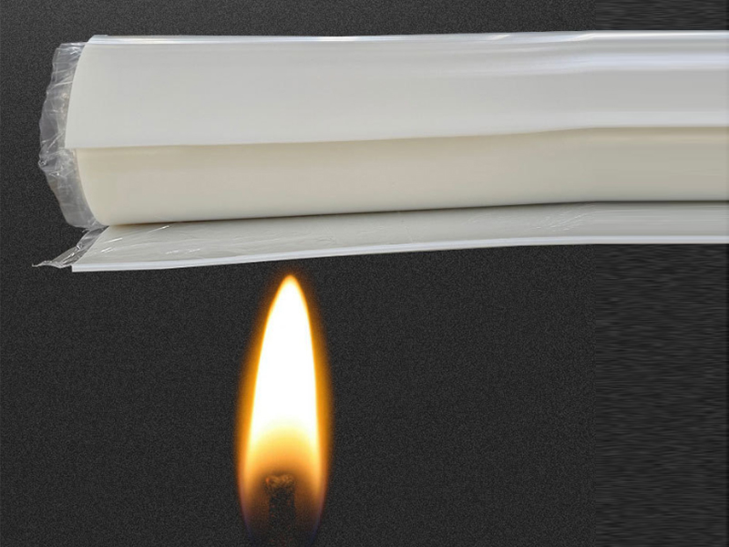 High-temperature resistant silicone sheet