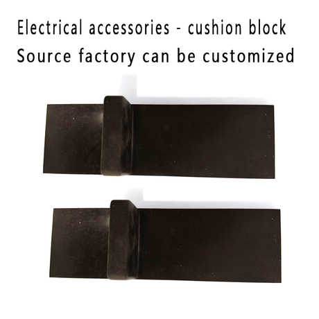 Silicone pads for electrical equipment accessories