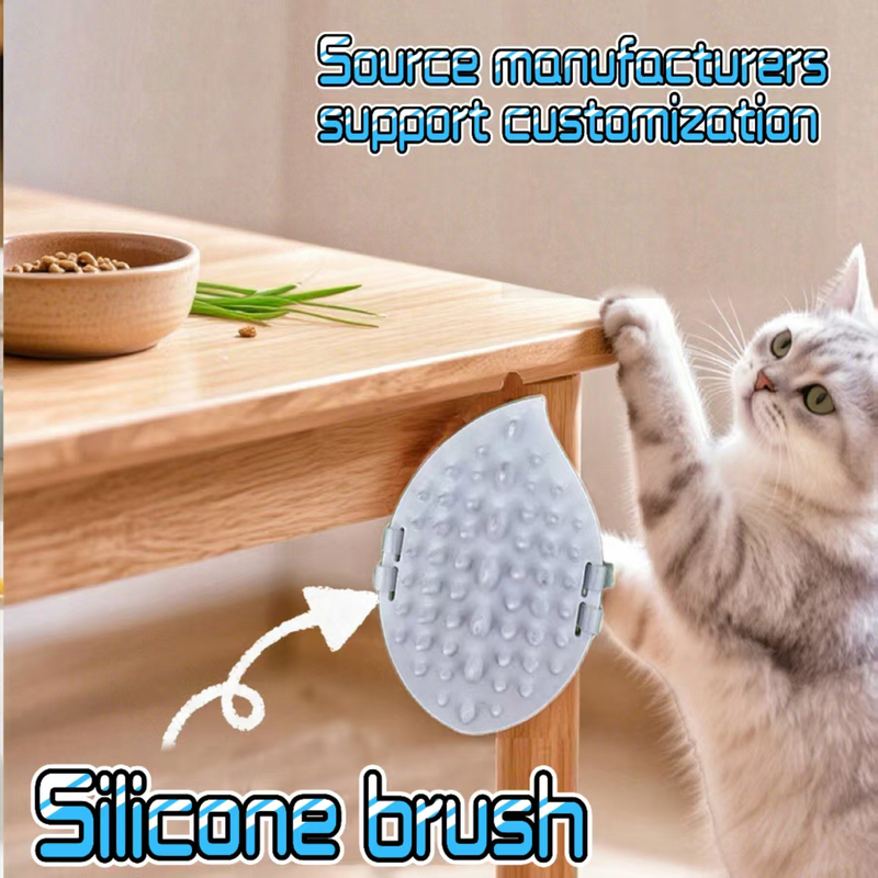The manufacturer directly supplies Amazon's hot selling silicone hair removal brush for pets, cats and dogs, pet shops and pets