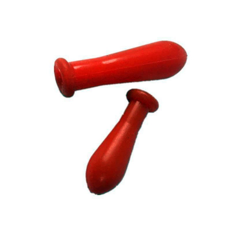 Spot dropper with thickened red rubber head, silicone red skin head, laboratory dropper bottle, dropper cap
