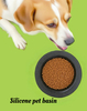 Multifunctional Silicone Portable Pet Bowl, Multi - layer Nestable for Easy Storage, A Great Helper for Pet Feeding and Watering
