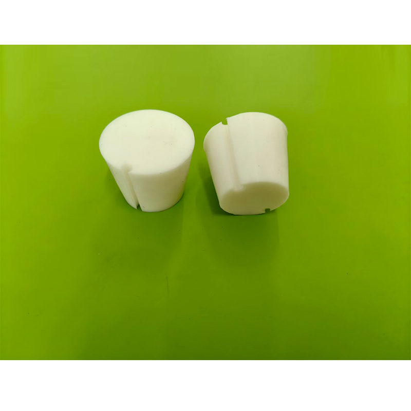 White silicone reagent bottle stopper plug