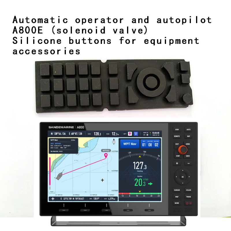 Automatic operator and autopilot A800E (solenoid valve) Silicone buttons for equipment accessories