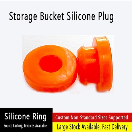 Storage bucket silicone plug is a sealing accessory mainly made of environmentally friendly silicone