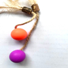 Cross-border Colorful Silicone Elastic Ball with Feather - Cat Self-amusement Matatabi Hemp Rope Cat Teaser Toy