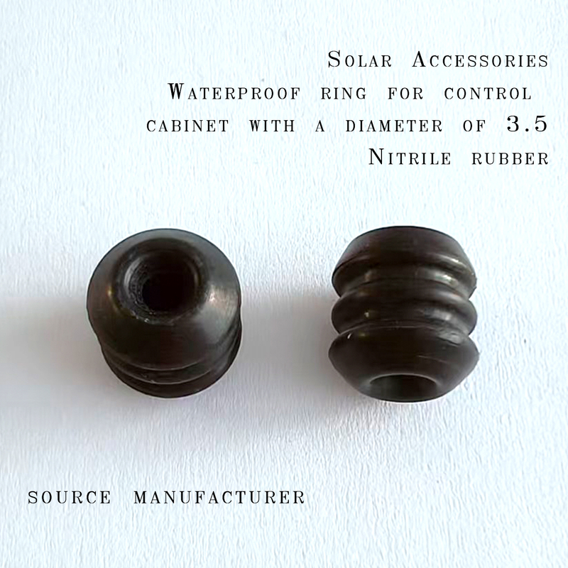 Accesorios solares Phi 3.5 fabricante de la fuente del anillo impermeable del Gabinete de control nbr