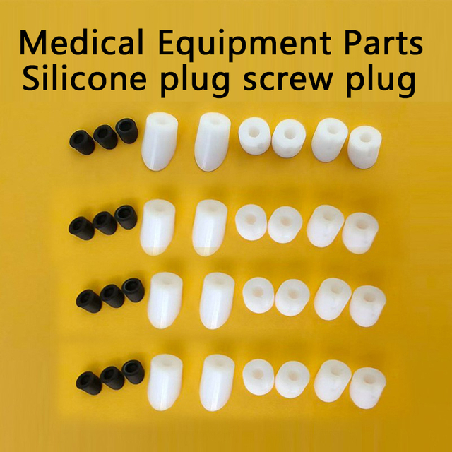 Silicone rubber medical equipment accessories, silicone plugs, medical grade silicone products, source manufacturer