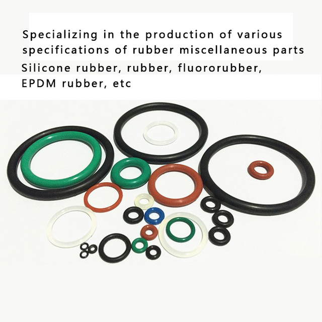 0 ring silica gel wear-resistant high temperature 0 gasket oil proof dust waterproof 0 sealing ring non-standard special-shaped production