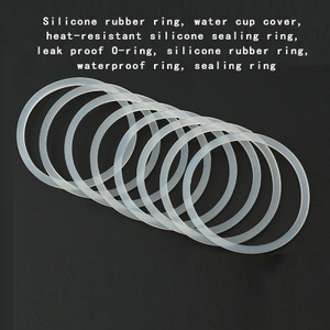 Silicone rubber ring, water cup cover, heat-resistant silicone sealing ring, leak proof O-ring, silicone rubber ring, waterproof ring, sealing ring