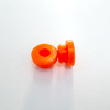 Orange storage bucket silicone plug