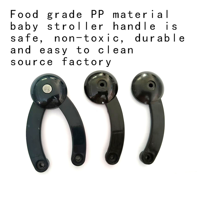 Food grade PP material baby stroller handle is safe, non-toxic, durable, and easy to clean