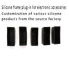 Silicone frame inserts for electrical equipment accessories as silicone rubber products