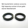 Wall mounted boiler condenser accessories, high-temperature resistant silicone gasket