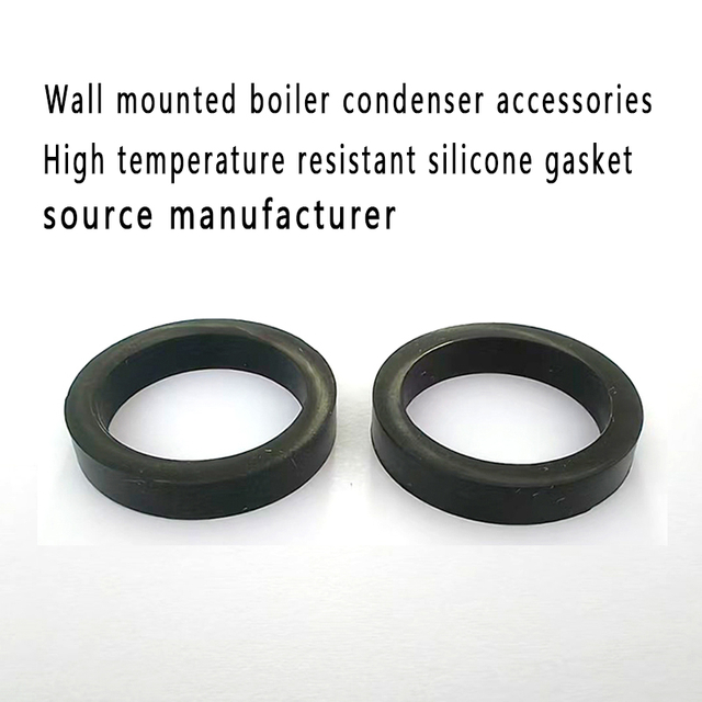 Wall mounted boiler condenser accessories, high-temperature resistant silicone gasket