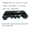 Cable Holder Top Front Seal (22-0.2mm) - with 3mm holes