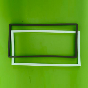 New energy flame retardant insulation pad shock absorber white gray silicone frame