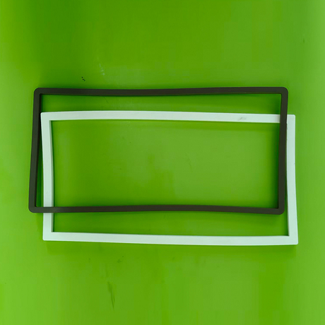 New energy flame retardant insulation pad shock absorber white gray silicone frame