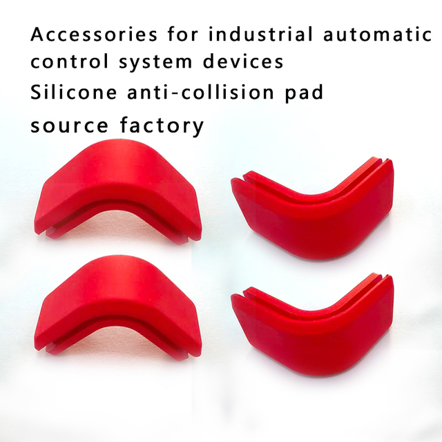 Industrial automatic control system device accessories silicone anti-collision rubber pad