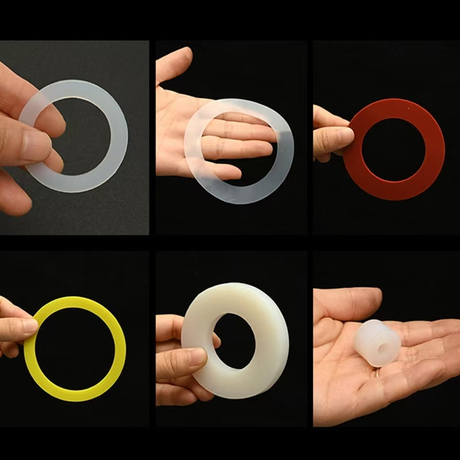 0 ring silica gel wear-resistant high temperature 0 gasket oil proof dust waterproof 0 sealing ring non-standard special-shaped production